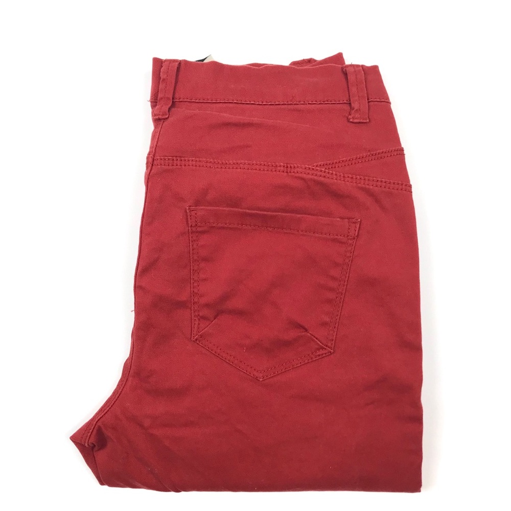 Red skinny stretch jeans sz 4 (from the UK) - Picture 5 of 8